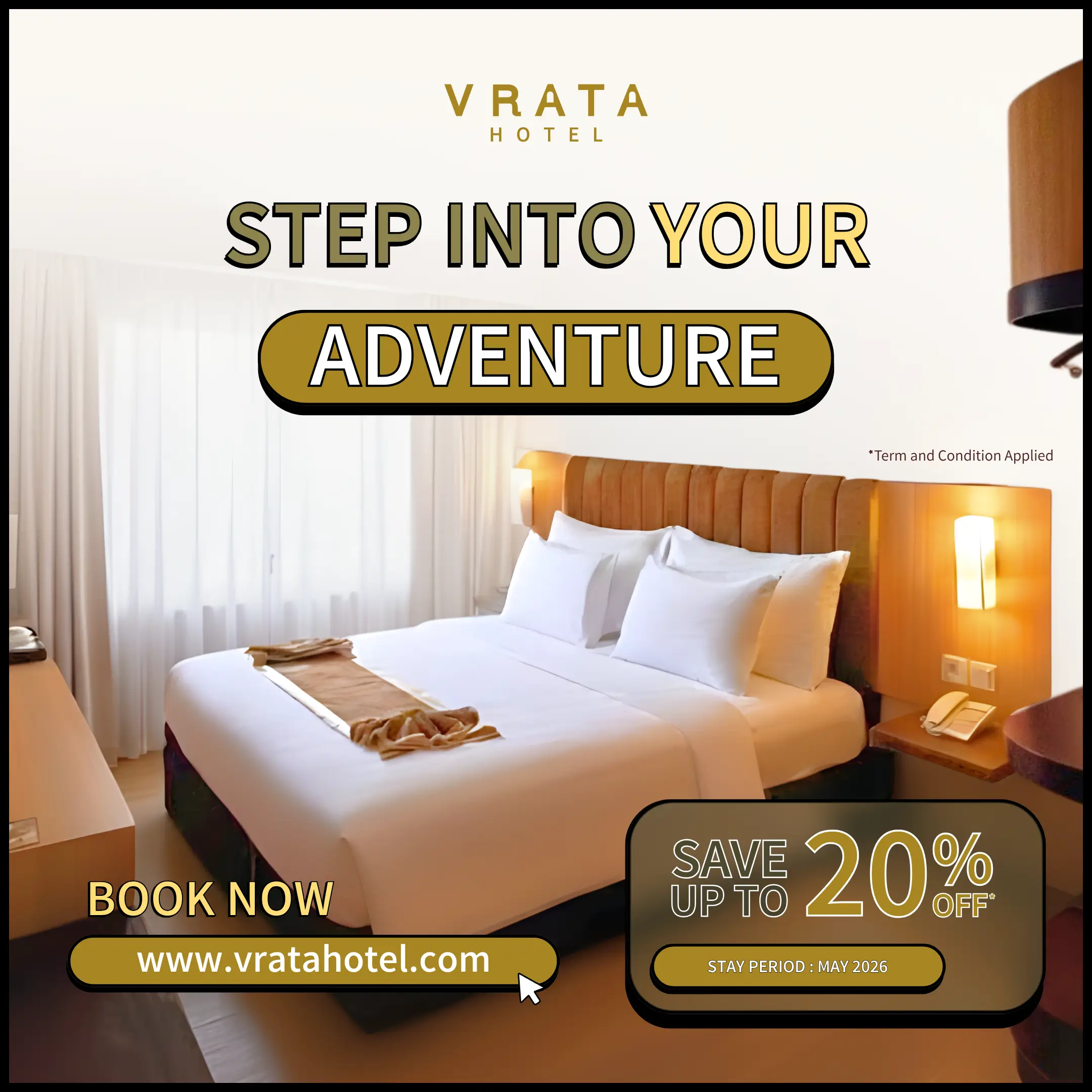 May Step Into Your Adventure